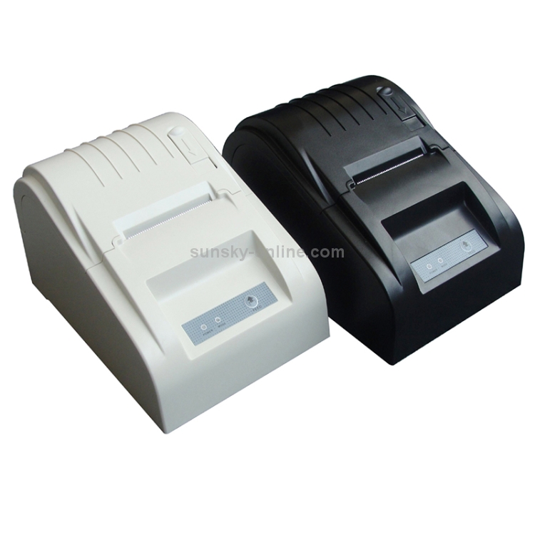 POS-5890T Impresora térmica portátil de recibos de 90 mm / s, comando ESC / POS compatible (negro) - B1