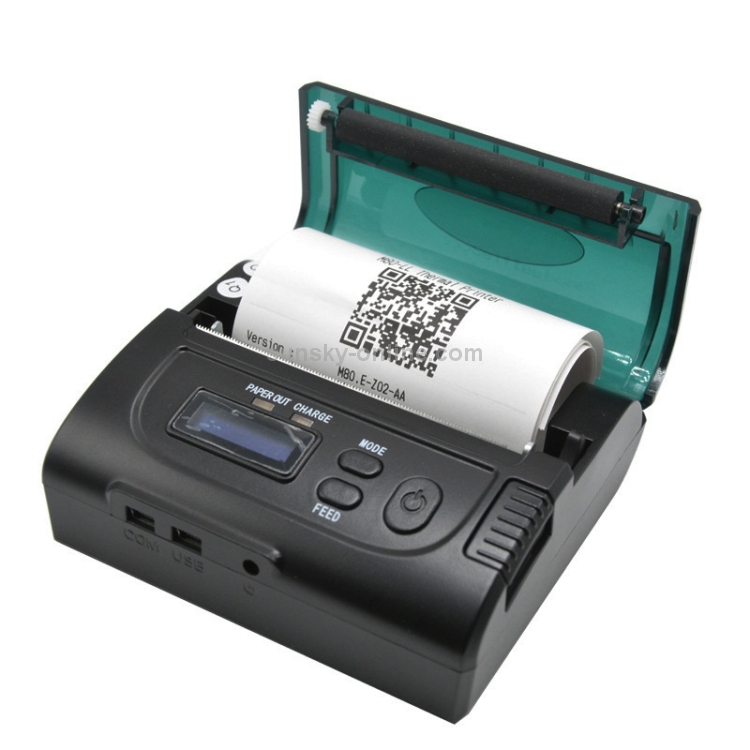 Impresora de recibos térmica portátil Bluetooth POS-8002LD - 4