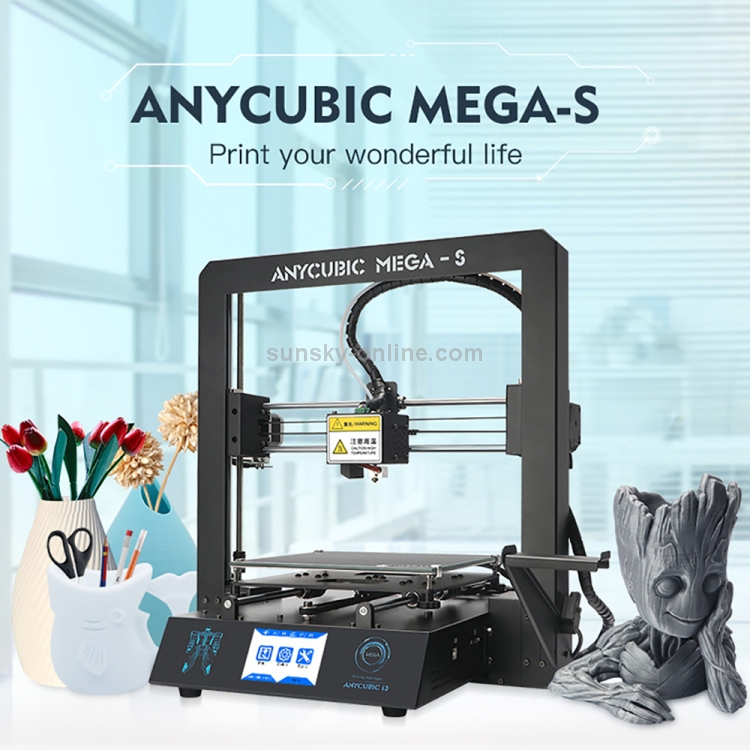 3Dプリンター ANYCUBIC MEGA-S とおまけつき