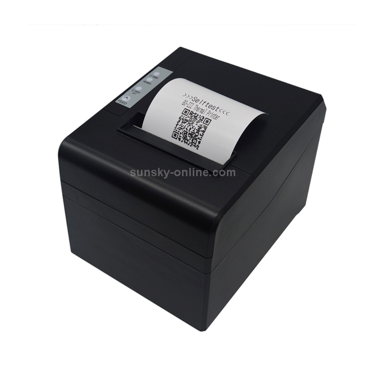 POS-8330 Impresora de recibos de línea térmica resistente al agua y al aceite (negra) - 3