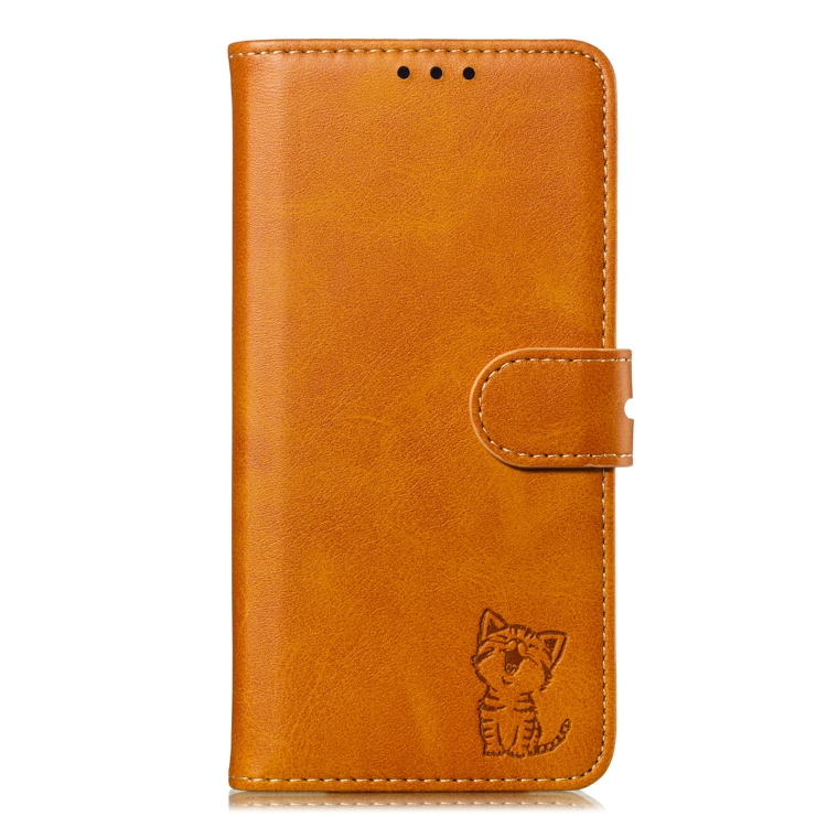 Leather Protective Case For Galaxy S10 Plus(Yellow) Leather Protective Case For Galaxy S10 Plus(Yellow)