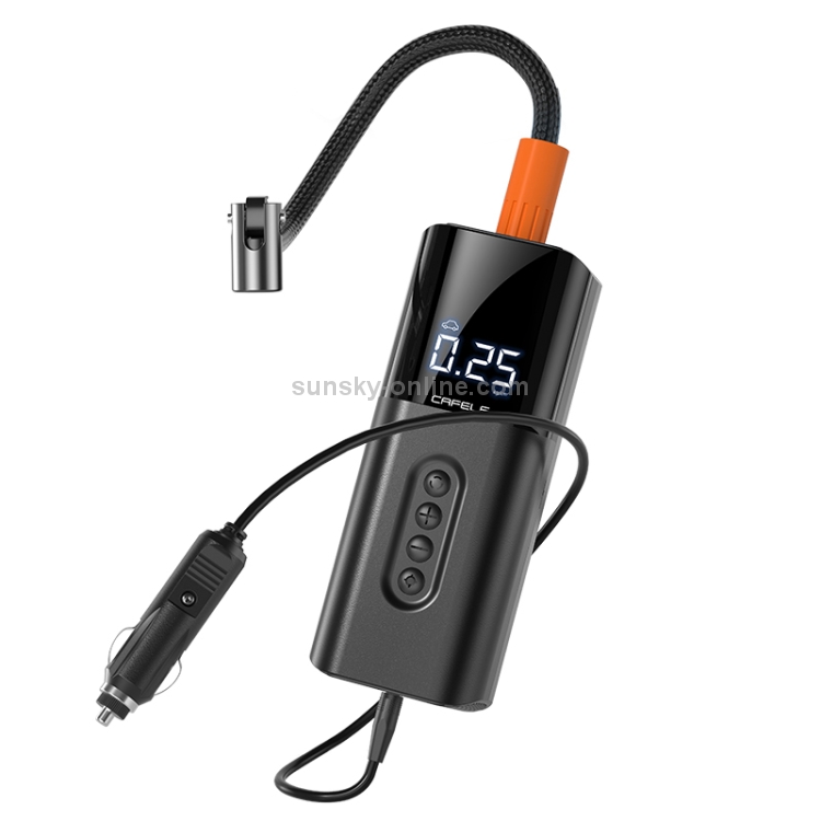 Cafele Portable Mini Air Pump, Hand-held Inflator With Digital LCD