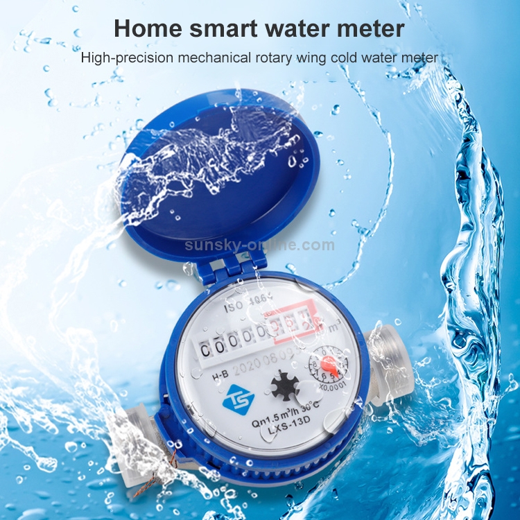 High-Precision Mechanical Cold Water Meter for Household Pointer Water Meter 
