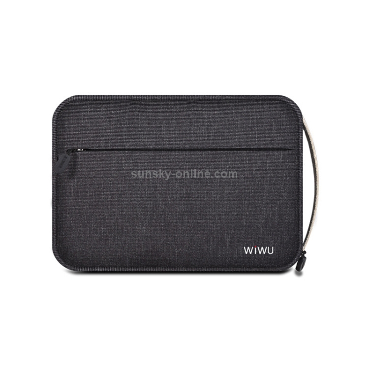 WIWU Portable Waterproof Multi-functional Headphone Charger Data Cable Storage Bag , Size: 25.5x18.5x7cm(Black) WIWU Portable Waterproof Multi-functional Headphone Charger Data Cable Storage Bag , Size: 25.5x18.5x7cm(Black)