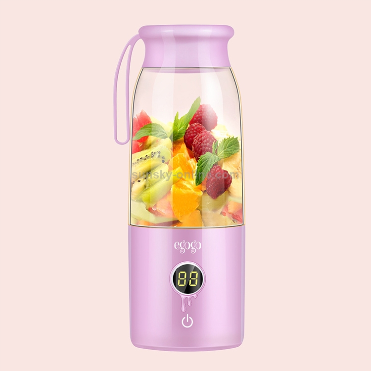 SUNSKY - Vitamer USB Mini Exprimidor portátil de jugo Licuadora Exprimidores  de fruta de limón Escariadores Botella (Rosa)