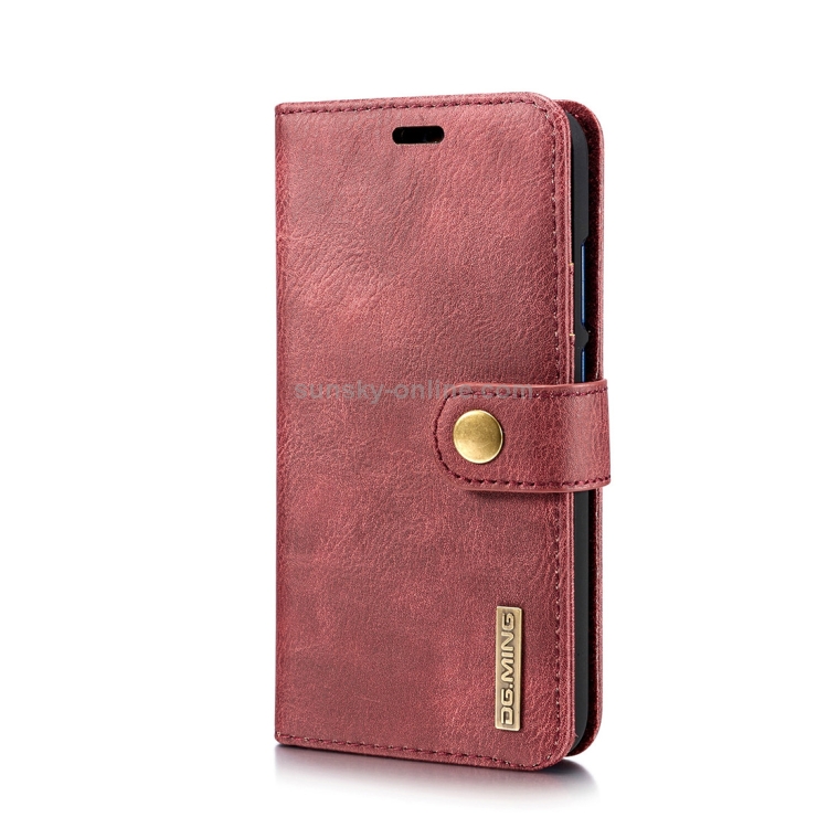 Funda cuero Flip Huawei P20 Roja