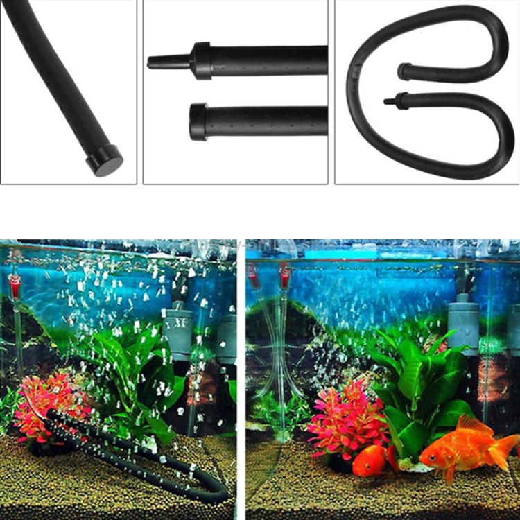 90cm Double Heads Aquarium Pump Bubble Bar Hose Aquarium Accessories