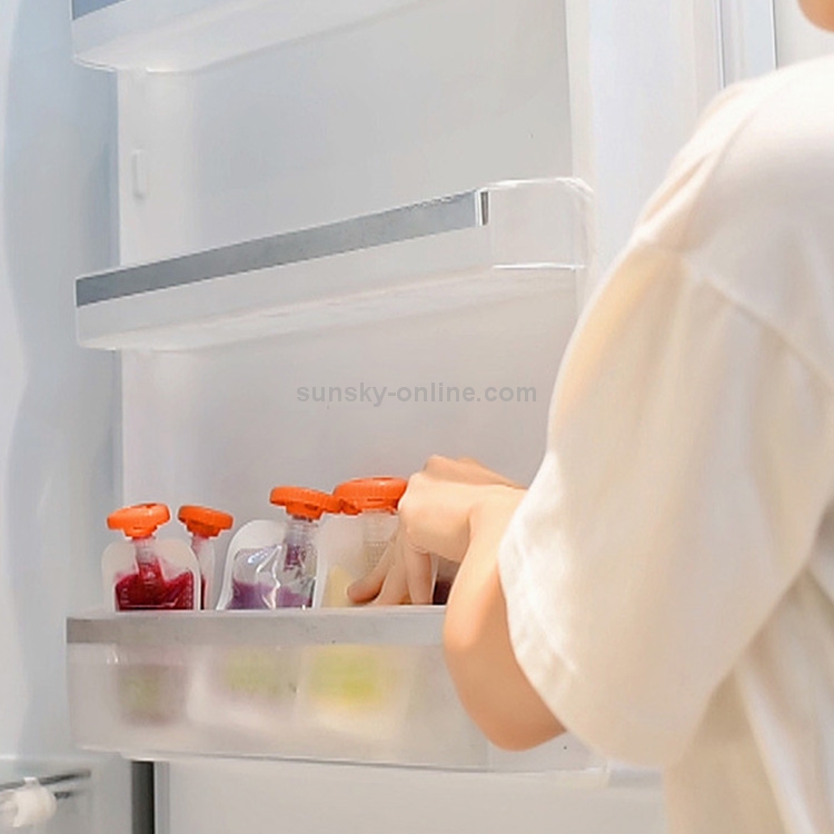 50 PCS Puree Extruder Squeeze Pouch Food Distribution Storage Bag,  Compatible with HC14554 Food Dispenser