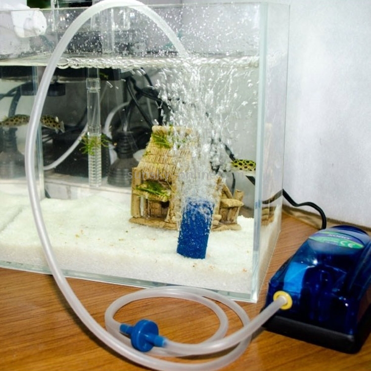 SOBO SB-248A 3W Single Outlet Einstellbarer Durchfluss Aquarium Luftpumpe  Aquarium Sauerstoff Luftpumpe