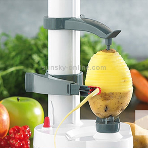 Éplucheur Electrique avec Adaptateur,Multifonction Cuisine Automatique  Épluche pour Pommes de Terre,Fruits et Légumes