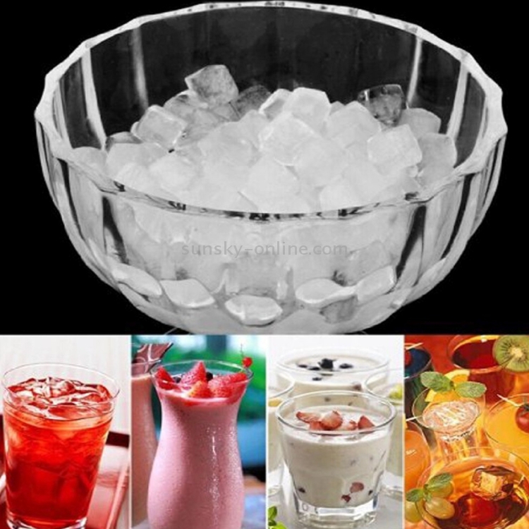 1pc 160-cell Small Square Silicone Ice Cube Tray