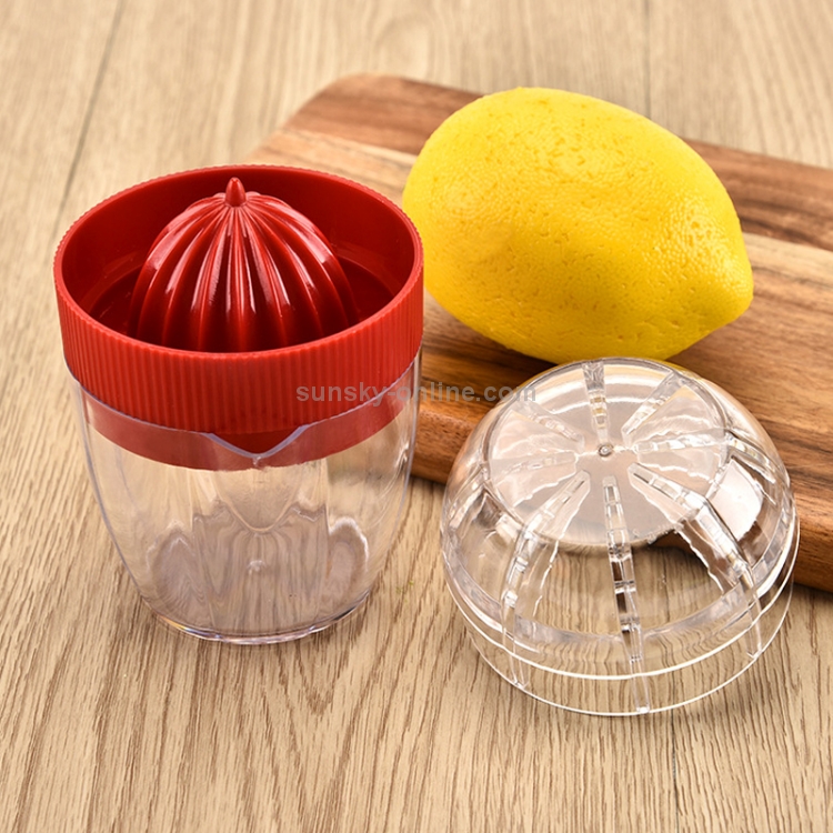Multi-function Manual Mini Lemon Juicer with a Graduation Cup Juicer (Random  Color Delivery)