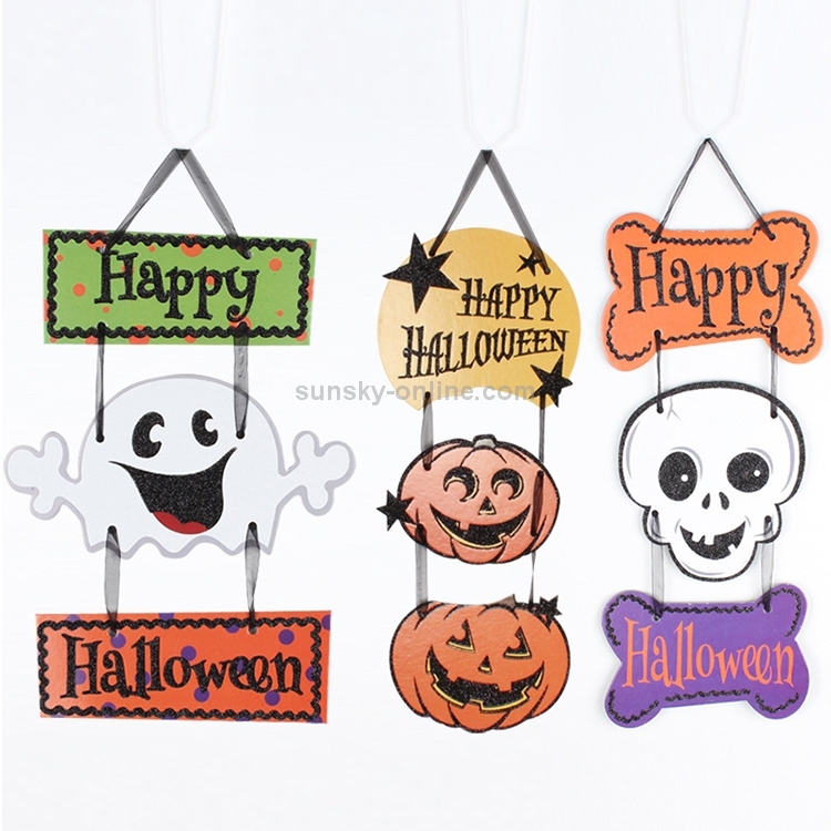 Details about   Halloween Hanging Pumpkin Pendant Party Ornament Decorative Cardboard NEW