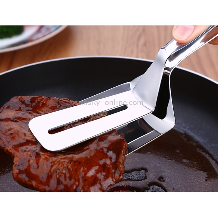 Pinces à pinces à steak Barbecue en acier inoxydable pelles à rôtir BBQ  pelle à bifteck de fuite spatule pince alimentaire pinces à pain