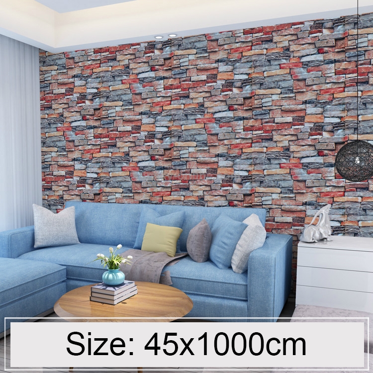 Comprar Paneles adhesivos de espuma 3D para pared de 20 piezas, papel tapiz  adhesivo impermeable de ladrillo, decoración para sala de estar,  dormitorio, casa y baño