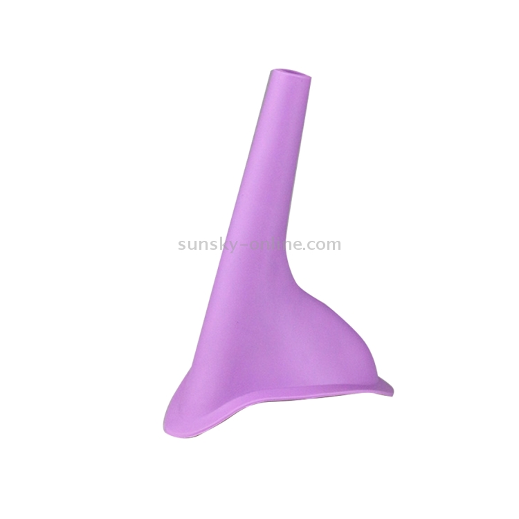 Portable Female Women Urinal Urination Toilet Silicone Urine Pee Device  Funnel Camping Travel, Random Color Delivery