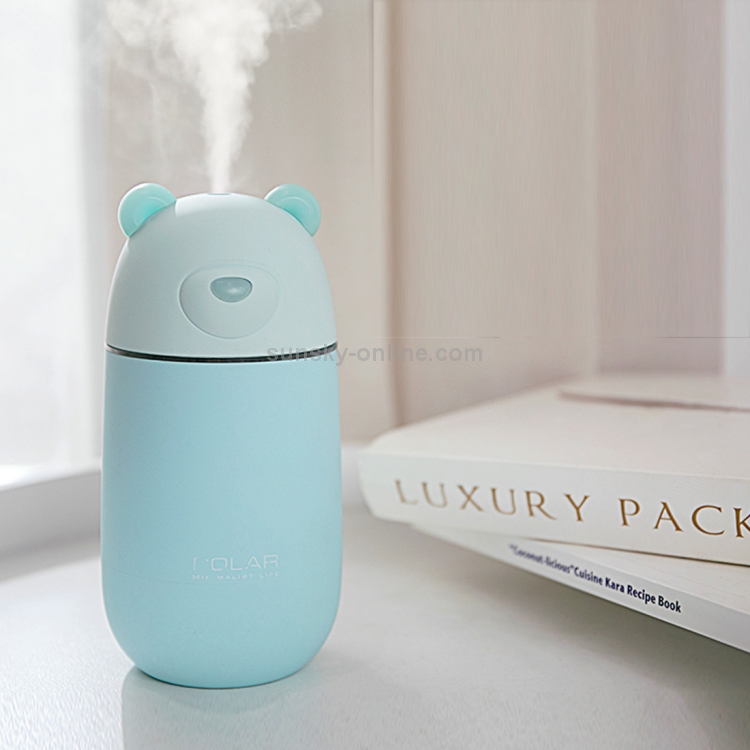 Humidificador USB, diseño oso azul