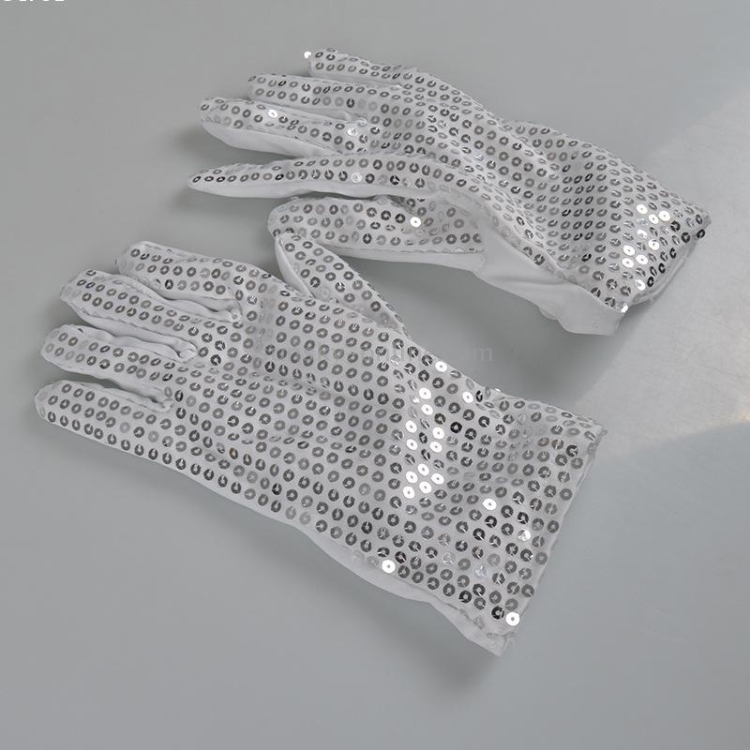 1 Paare Handknochen LED leuchtende Handschuhe, Größe: XL (Bunt)
