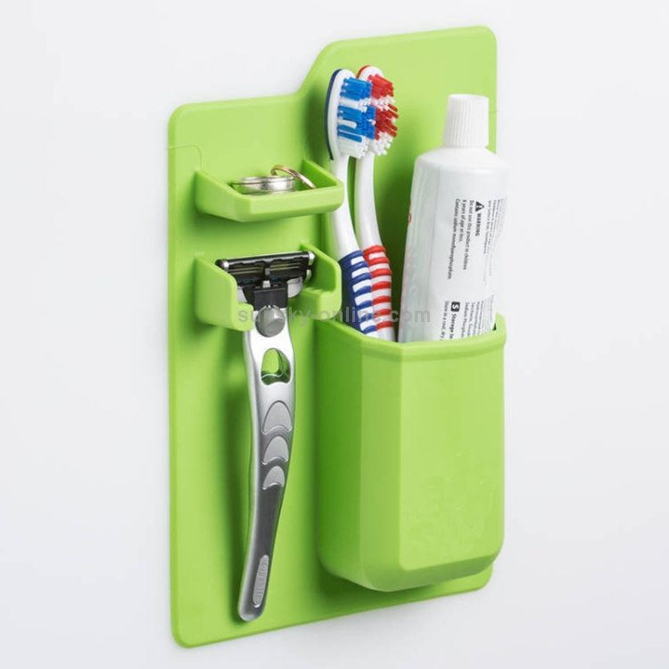 Portaspazzolino elettrico universale portaspazzolino porta dentifricio  rasoio Dispenser per spazzolino da denti strumenti per Organizer da