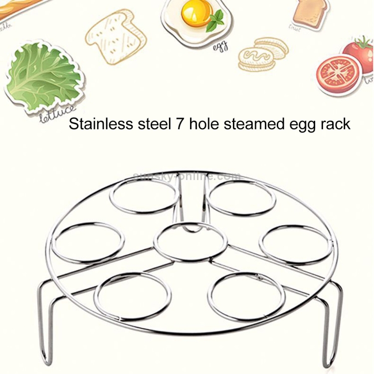 Egg Steamer Rack Egg Rack Steamer Trivet Basket Stand For Instant Pot  Accessories And Pressure Cooker Accessories(2''), Stainless Steel Steaming  Rack