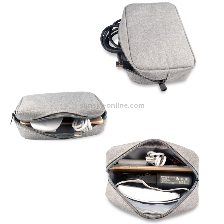 Sac de rangement de chargeur Portable en feutre, sac de rangement  multifonctionnel de voyage pour écouteurs