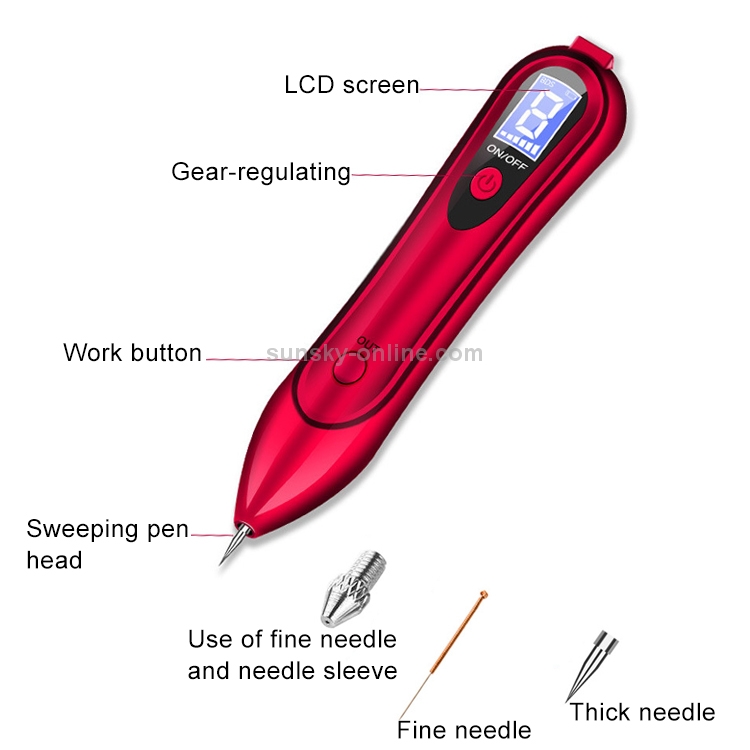SONGSUN X2 Pro Black Model Plasma Beauty Care Pen-particularly for Skin Spot, Mole, Freckle, and Tattoo Removal