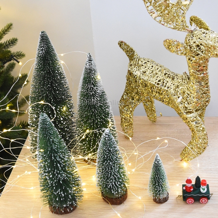 Invite the Holiday Spirit into Any Place with the 20cm Christmas Decoration Desktop Artificial Tree That Radiates Christmas Magic to Every Location