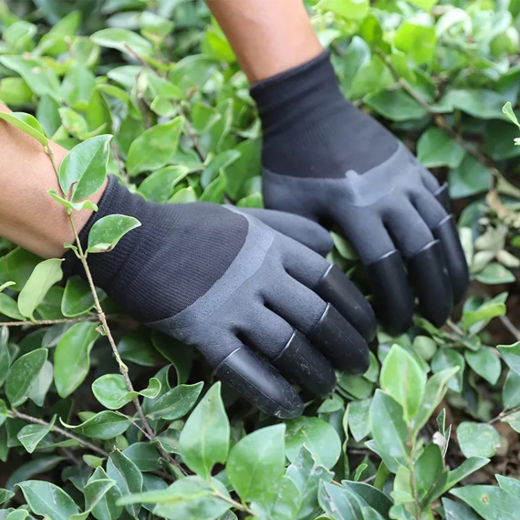 3 Paia Guanti da Giardino con Artigli, Guanti da Giardinaggio