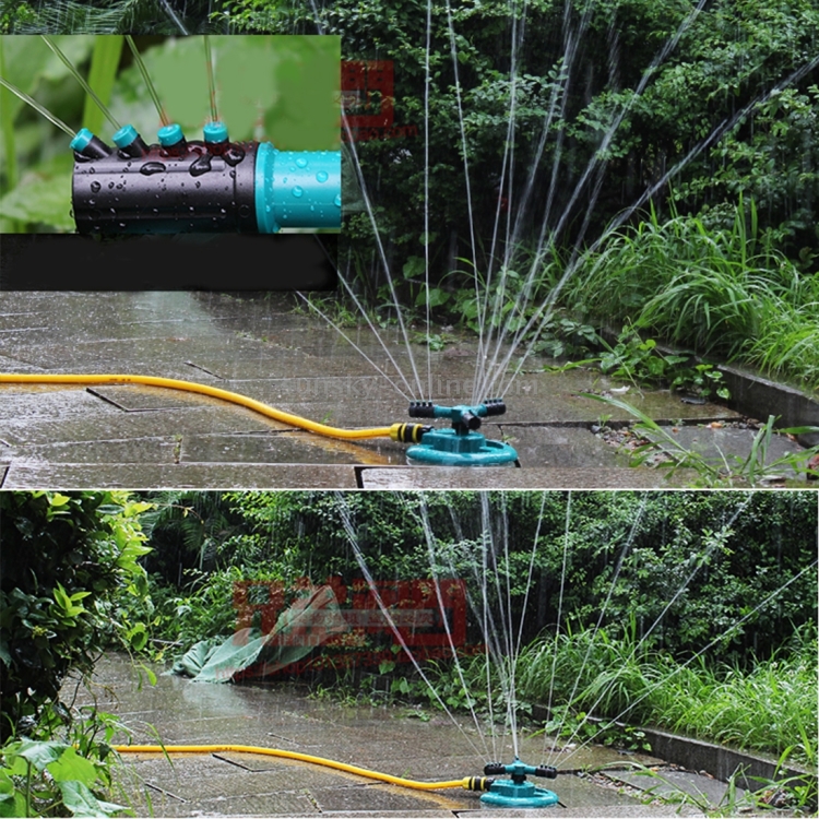 Ugello rotante automatico da giardino Irrigatore automatico rotante a 360  gradi Ugello per irrigazione da giardino Ugello per irrigazione,  applicabile per tubi dell'acqua da 1/2 pollice (arancione)