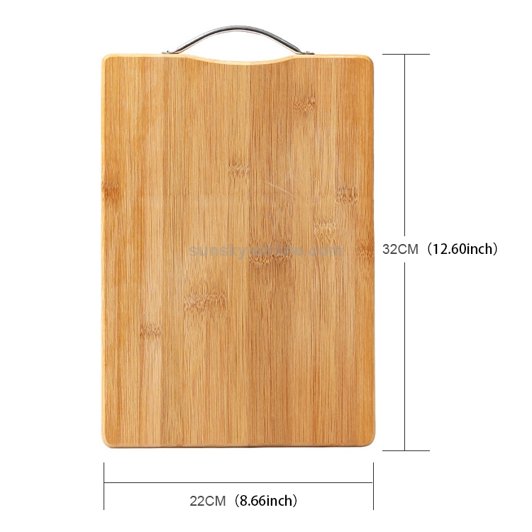 Bamboo Chopping Board Cutting Board 22 x 32 Cm