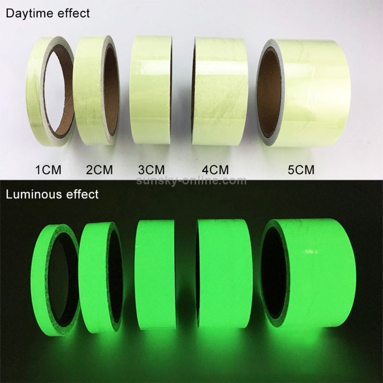 Green Luminous Tape Self Adhesive Glow In The Dark Stickers Stage