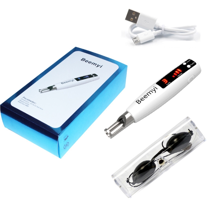 The Handheld Picosecond Portable Laser Plasma Beauty Care Pen with Red Light is a professional device used for eyebrow tattoo removal
