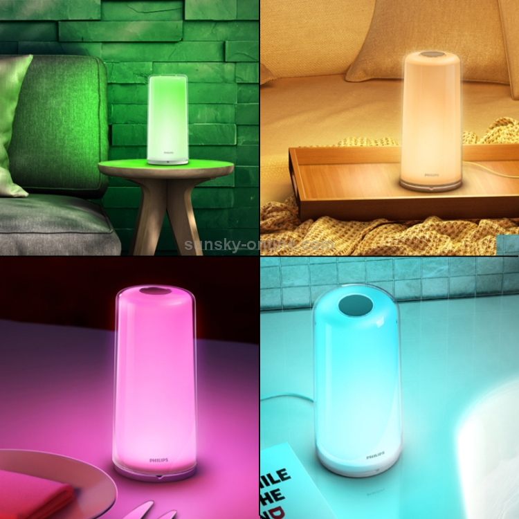 Gemakkelijk Vloeibaar Verdeel Original Xiaomi Mijia Philips Zhirui Bedside Lamp Indoor Night Light