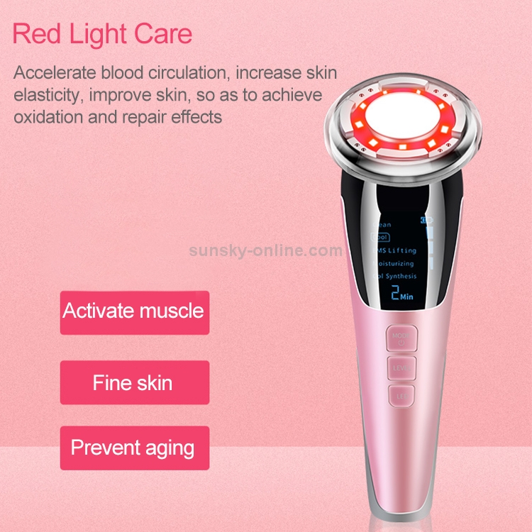 BLK-D818 Facial Beauty Instrument Hot and Cold Color Skin