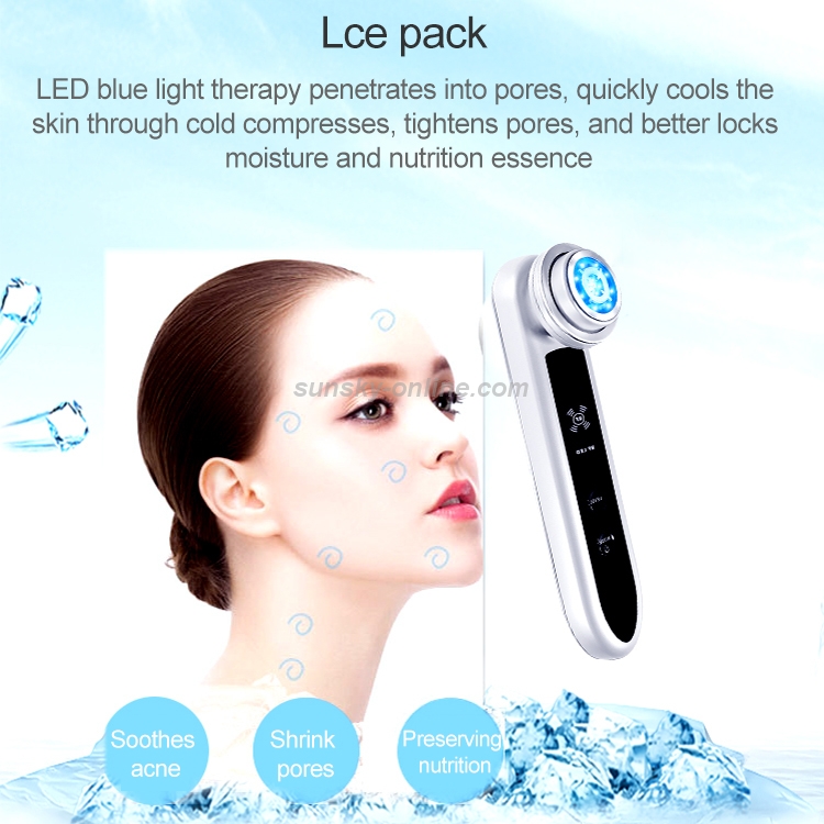 Masajeador Corporal Microcurrent Facial Roller Touch Beauty