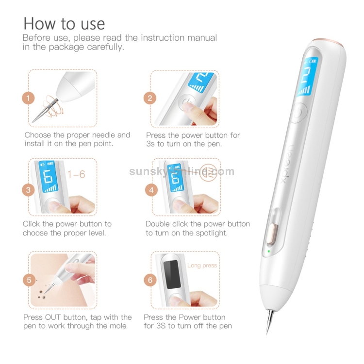 Up To 85% Off on Electric LCD Laser Mole Freck