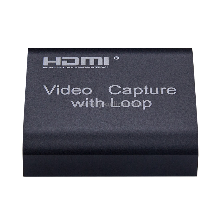 Captura de video de USB 2.0 a HDMI 4K HD con bucle (negro) - 3