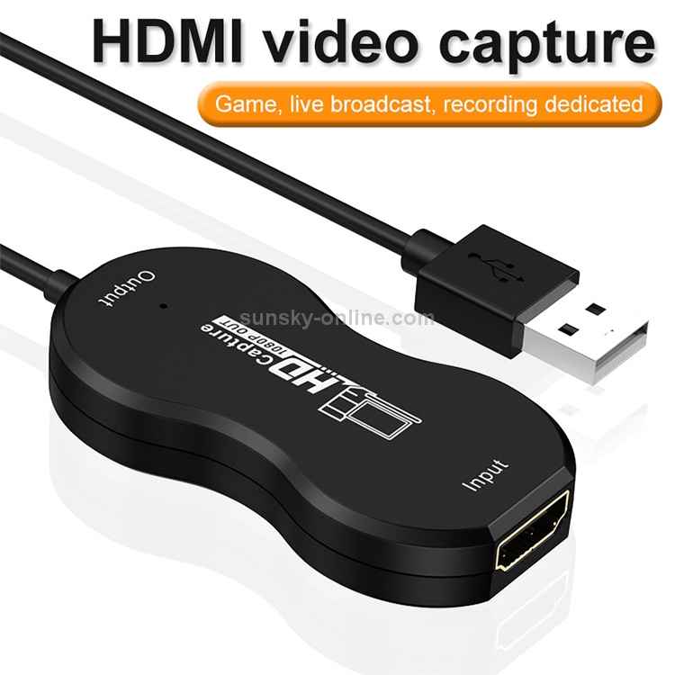 Captura de monitoreo de grabación en vivo de videojuegos de USB 2.0 a HDMI HD - 2