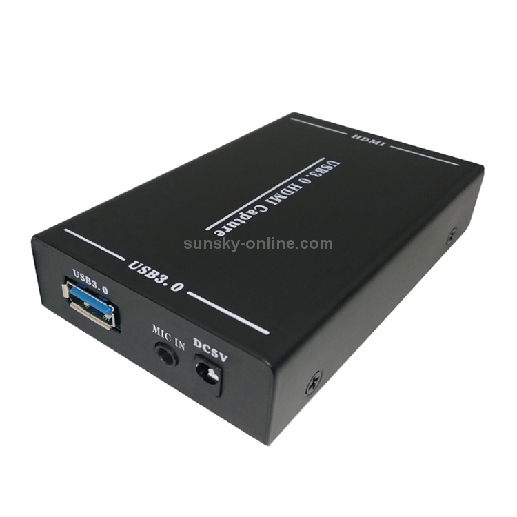 EC290 HDMI USB3.0 Caja de grabación de video HD Tarjeta de transmisión en vivo - 2