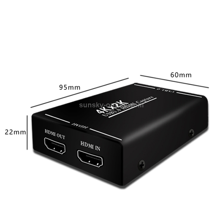 EC289 4K HDMI USB3.0 Caja grabadora de captura de video HD - 3