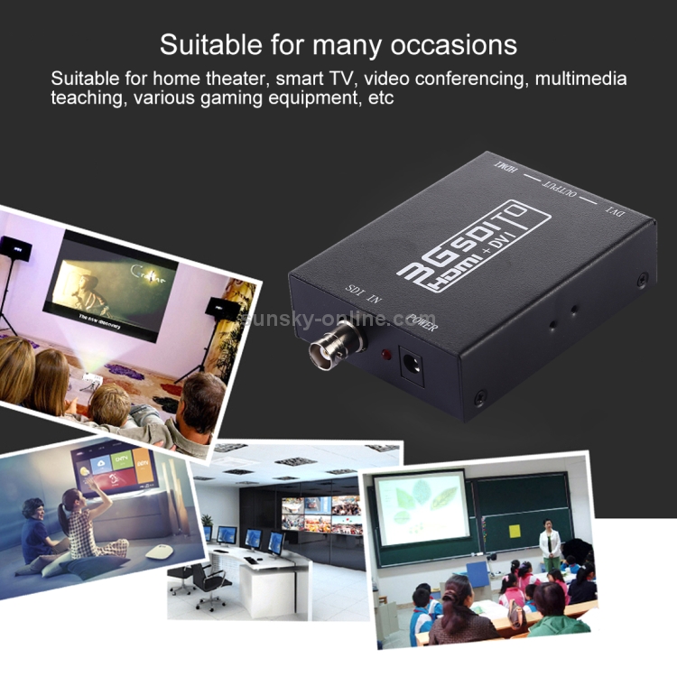 NEWKENG NK-A8 3G SDI to HDMI + DVI Converter NEWKENG NK-A8 3G SDI to HDMI + DVI Converter
