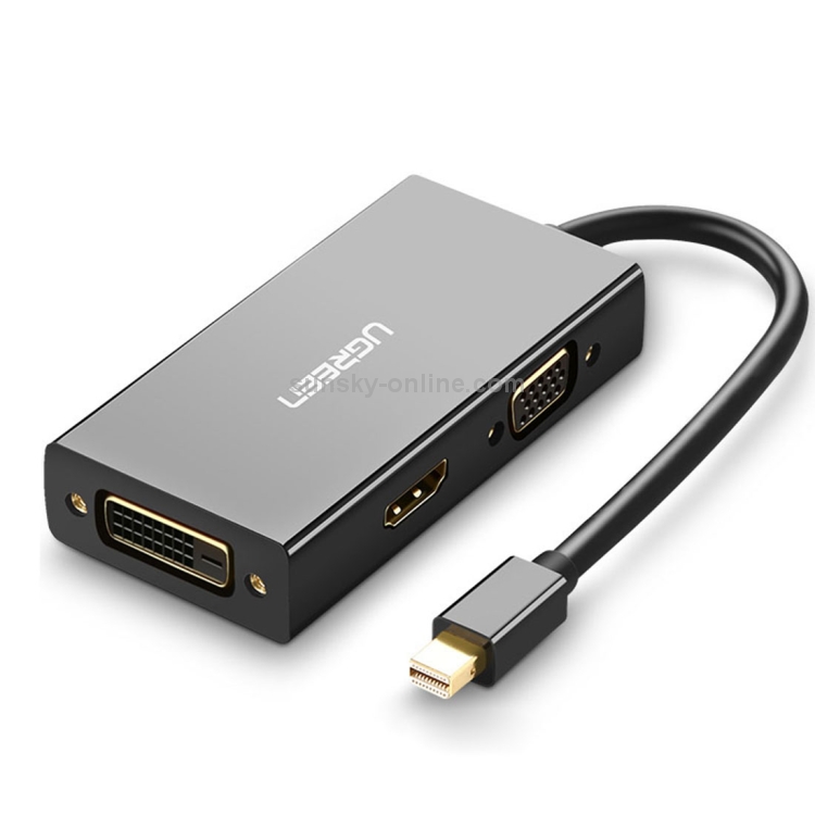 3 in 1 Ugreen HD 1080P 4Kx2K Thunderbolt Mini DisplayPort DP to HDMI ...