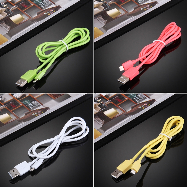 35 PCS Mixed Colors HAWEEL 1m High Speed 35 Cores 8 pin to USB Sync Charging Cable Kit with Candy Cans Package 35 PCS Mixed Colors HAWEEL 1m High Speed 35 Cores 8 pin to USB Sync Charging Cable Kit with Candy Cans Package