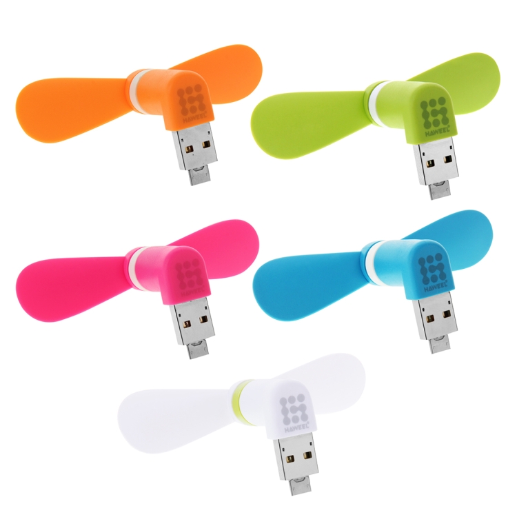 40 PCS Mixed Colors HAWEEL 3.5 inch Fashion Two Ports Micro USB Phone Two Leaves Mini USB Fan Kit with Candy Cans Packag 40 PCS Mixed Colors HAWEEL 3.5 inch Fashion Two Ports Micro USB Phone Two Leaves Mini USB Fan Kit with Candy Cans Packag