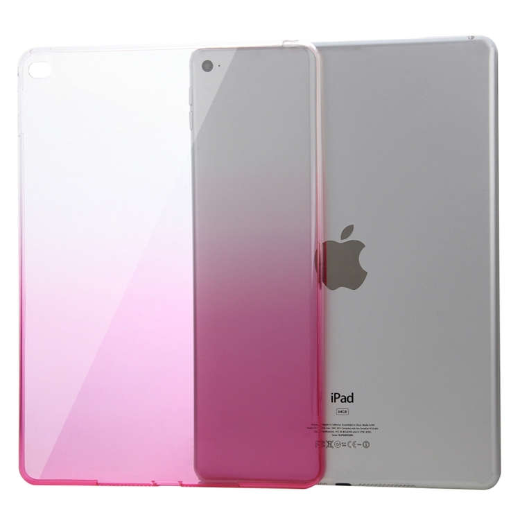 HAWEEL Slim Gradient Color Clear Soft TPU Protective Case for iPad Air 2(Pink) HAWEEL Slim Gradient Color Clear Soft TPU Protective Case for iPad Air 2(Pink)