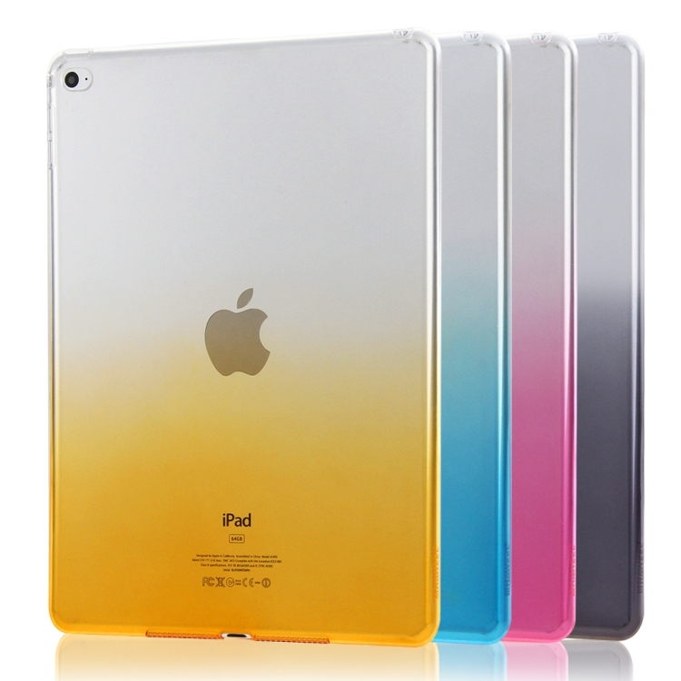 HAWEEL Slim Gradient Color Clear Soft TPU Protective Case for iPad Air 2(Pink) HAWEEL Slim Gradient Color Clear Soft TPU Protective Case for iPad Air 2(Pink)