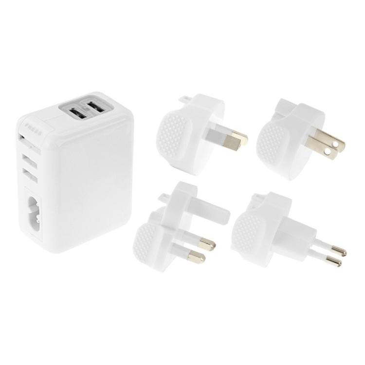[UK Warehouse] HAWEEL 2 Ports USB 5V 2.1A Wall Charger Set with Removable International UK + EU + US + AU Plug