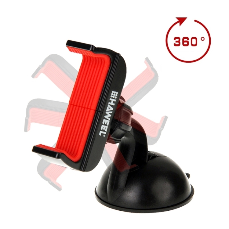 [UK Warehouse] HAWEEL 360 Degrees Rotating Suction Cup Car Mount Holder