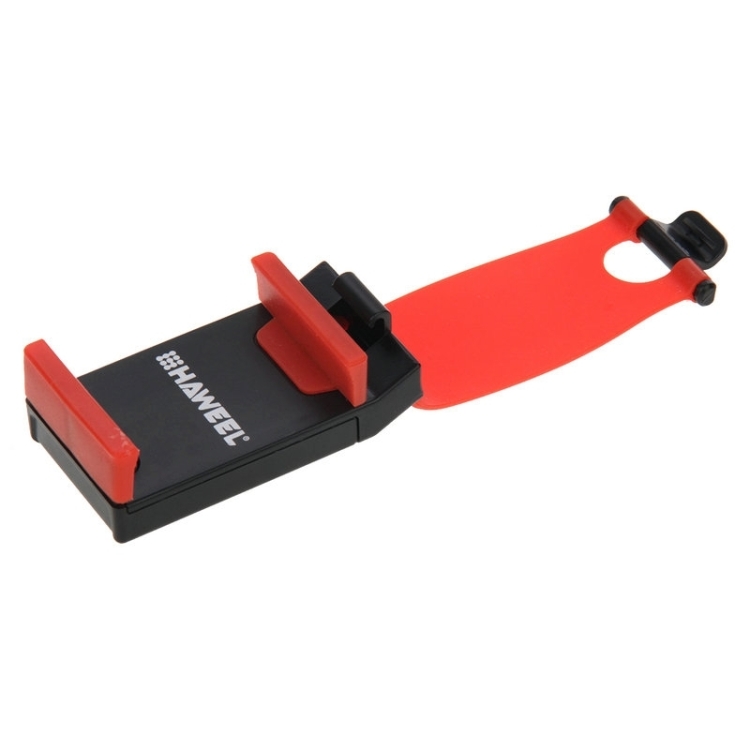 [UK Warehouse] HAWEEL Universal Car Steering Wheel Phone Mount Holder(Red)