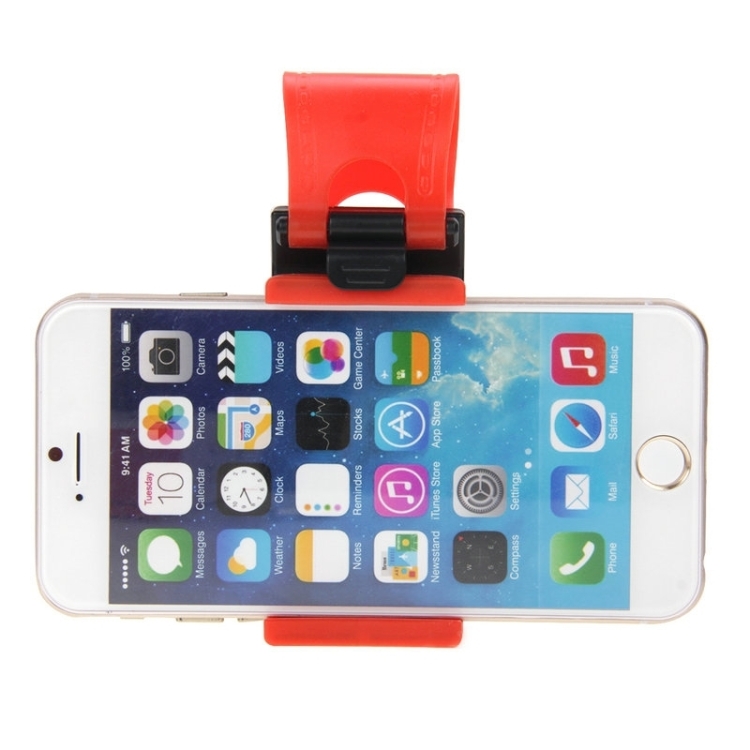 [UK Warehouse] HAWEEL Universal Car Steering Wheel Phone Mount Holder(Red)